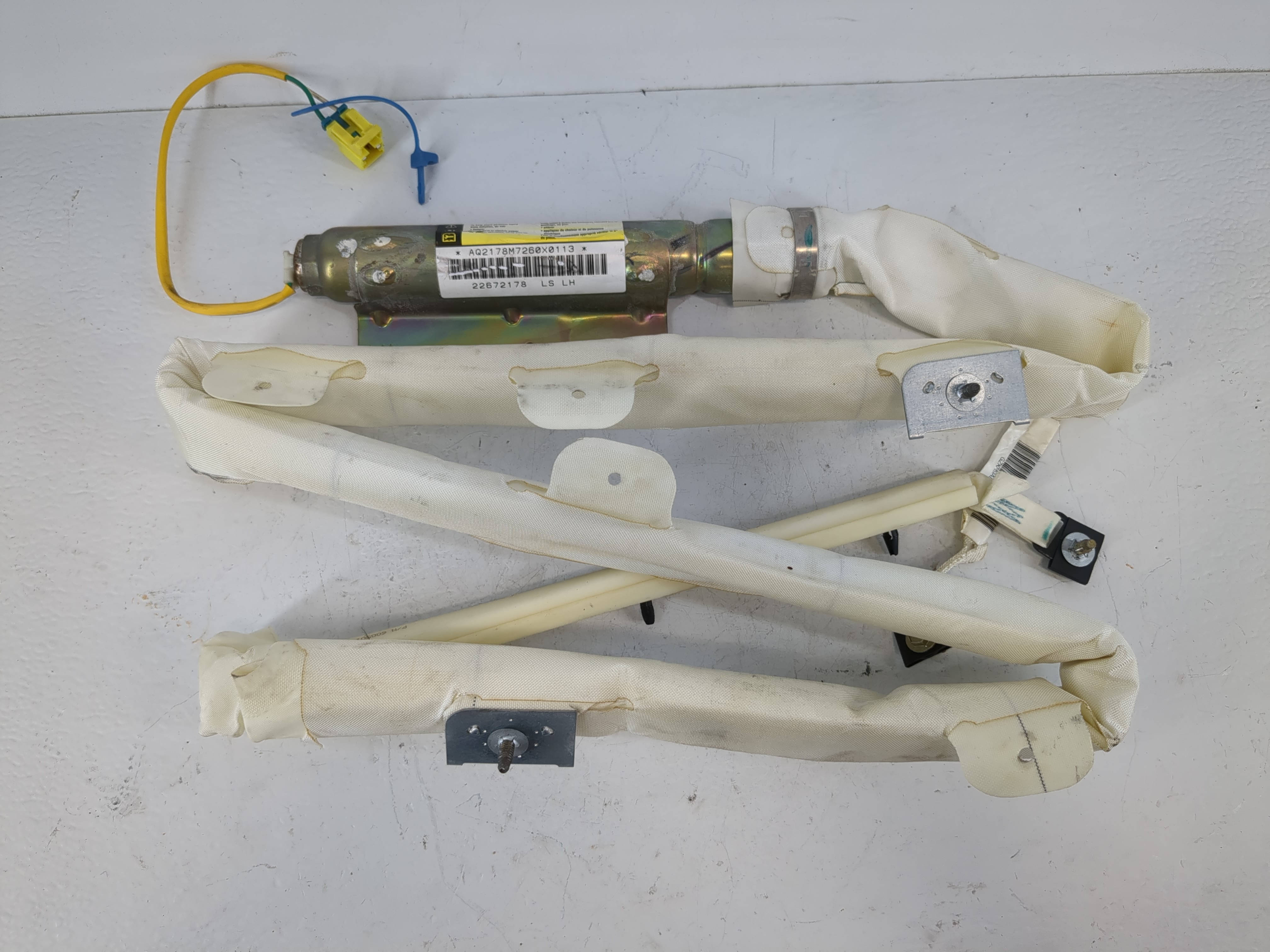 Picture of 2002 Saturn Ls Driver Curtain Air Bag Oem 989024